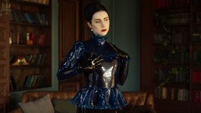 Catsuit and blouse perfect combination of latex (720p)