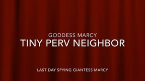 Giantess Marcy catchs pervert neighbor spying