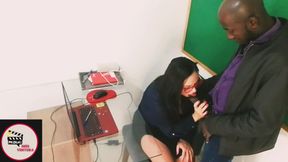 Gifted Student Puts His Dick in