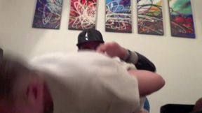 Slut fucked had by the huge cock of Malik