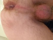 Playing with vibrating anal egg (just the end :))