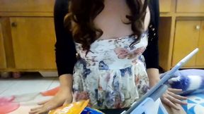 Foreign Tourist Gets Owned by Thai Asian Girl Riding Cock, Dirty Talk Breeding Fantasy