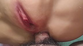 Keep fucking her in the ass.