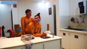 Sexy Wife Cheating Husband for Young Homecook 2