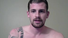 Hot Hairy American Stud Cumshot Show