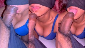 Baby My Mouth Is Hurting - Sofia Sucking Thick Dick and Swallowing Huge Cum Inside Mouth Full HD Indian Porn Videos Village Room
