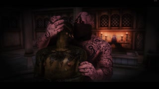 Demon Has Fun With Temple Wench