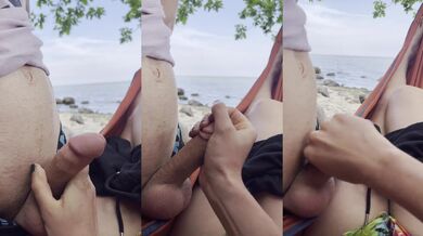 Turkish Dilf Beach Handjob Caught Gushing Cum Ifsa Exposed