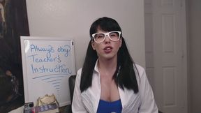 Teacher makes Kein cum JOI