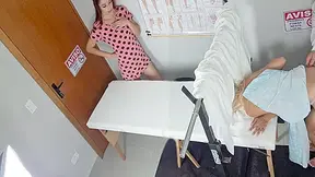 Stepmom Takes Stepdaughter To Naughty Gynecologist!