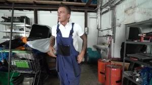BROMO.com: Ryan Cage next to Dom Ully masturbating