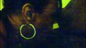 Sucking fat dude's small cock in amateur video