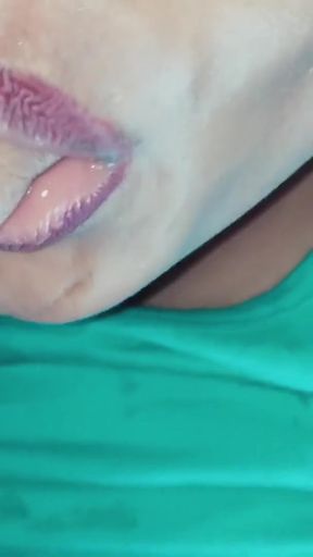 Indian wife extreme blowjob, deepthroat and boob fuck before go to bed at night   Clip 1