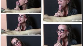 Monster Gorgeous Curly Cuckoldress Secretay Teacher Frenulum Tongue Play Slow Handjob and Blowjob, Milking Cock Ruined Orgasms Long Post Cum Play Fantasies! Sylvia Chrystall CUCKOLDING SECRETARY 1080p FULL HD