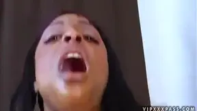 Ebony Momma With Big Ass Tits Riding A Giant Hard Cock