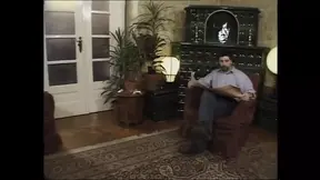 Teen blonde gets her ass pounded by a huge cock