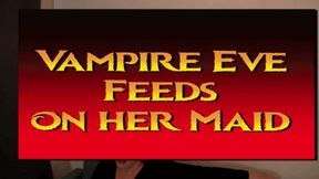 Vampire feeds from her Maid Crystal Clarke