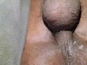 Bottom view public sex with 12in cock