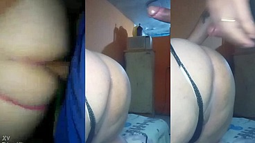 Nossa esse casado gato voltou com tudo me comeu gozou duas vezes nossa meu cuzinho encheu de leitinho