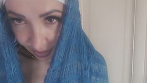 chantalchannel - la super blasfema madon piscia e bestemmia-irreligious lil whore mary