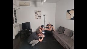 Deity Bastet and Dirtywife - many tasks for my lesbian slut  - wide view