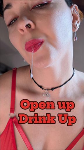 Open Up Drink Up