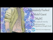 Fucking my Roomservice | M4M | Erotic Audio for Men | Rough | Deepthroat | Anal | Breathplay |