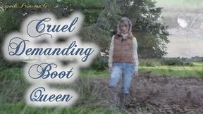 Cruel & Demanding Boot Queen