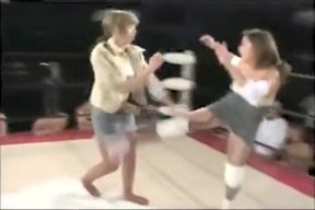 japan catfight ring