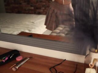 I was turned on by My Stepsister's Short Petticoat and I Shared My Ramrod with Her