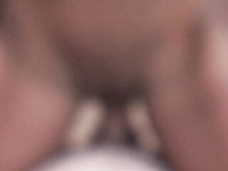 Unequalled Sits Her Black Snatch Down On A Cracker Knob - Creampie