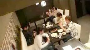 Asian Teen Temptation - Seduced Under the Stars at Outdoor Eatery