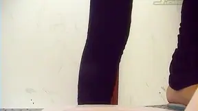 Shameless and petite japanese model is ing in the toilet