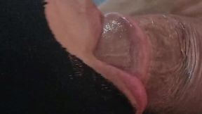 Slutty MILF Wakes Hubby with a Spit-Soaked Handjob and Nasty Blowjob