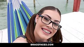 Veronica Vega's braces will help her take it from behind!