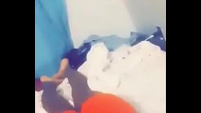Lil Thot Tiny Showing Cheeks and Feet