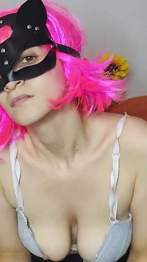 Alone Time: My Big Natural Tits, Pussy Mask, and Pure Pleasure