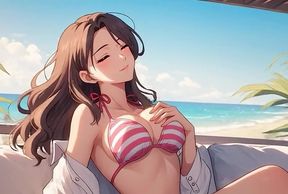 AI Generated Cartoon content, Uncensored video of 18 Year old Anime Girl, 3D Cartoon on closeup by Kiidzy Animates