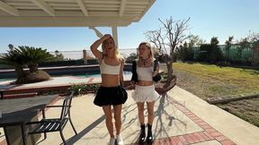 playtime and went soaked with samm and dakota lyn