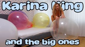 1602 Karina King and the big balloons 4K