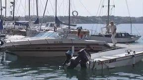 Babewatch Seduces Him to Fuck on the Boat