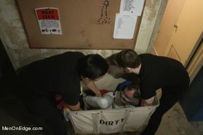 Captured Baseball Stud gets Edged in the Locker Room
