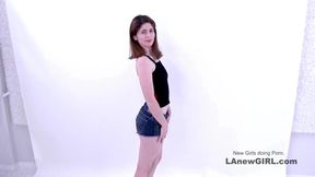 Cute Girl Practices Deep-Throating Big Dicks