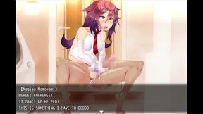 pink heart [ futa hentai game ] ep.3 futanari gooning for the first time !