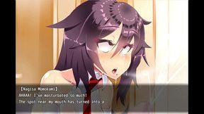 pink heart [ futa hentai game ] ep.3 futanari gooning for the first time !