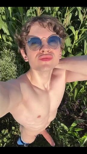 Corn Fields and a Big Dick Around