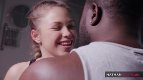 slutty teen selvaggia takes a bbc up her tight ass!! and 2 facials!