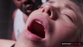 slutty teen selvaggia takes a bbc up her tight ass!! and 2 facials!