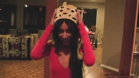 ”Tiny Trisha gets banged hard”