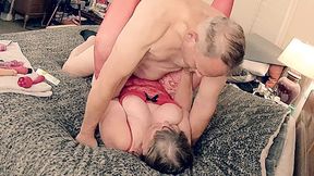 Granny Red Riding Hood gets dicked and sticks to climax